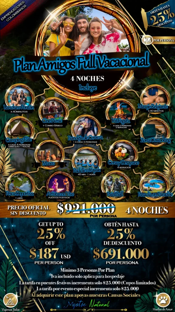 Plan Amigos Full Vacacional (5 Dias - 4 Noches) 1 8-amigos-full-vacacional