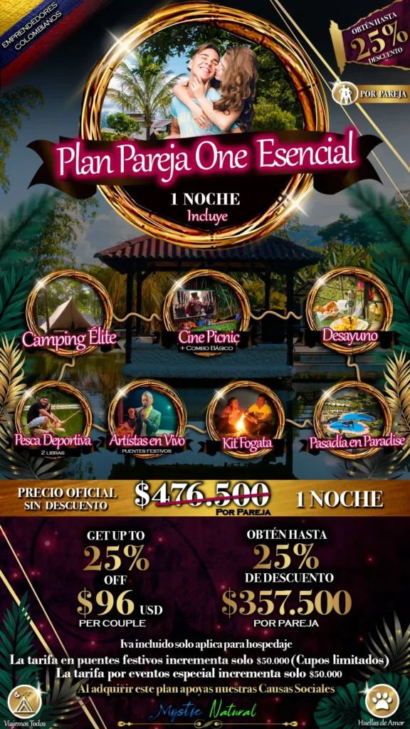 Plan Pareja One Esencial ( 2 Dias - 1 noche) 1 2-pareja-one-esencial