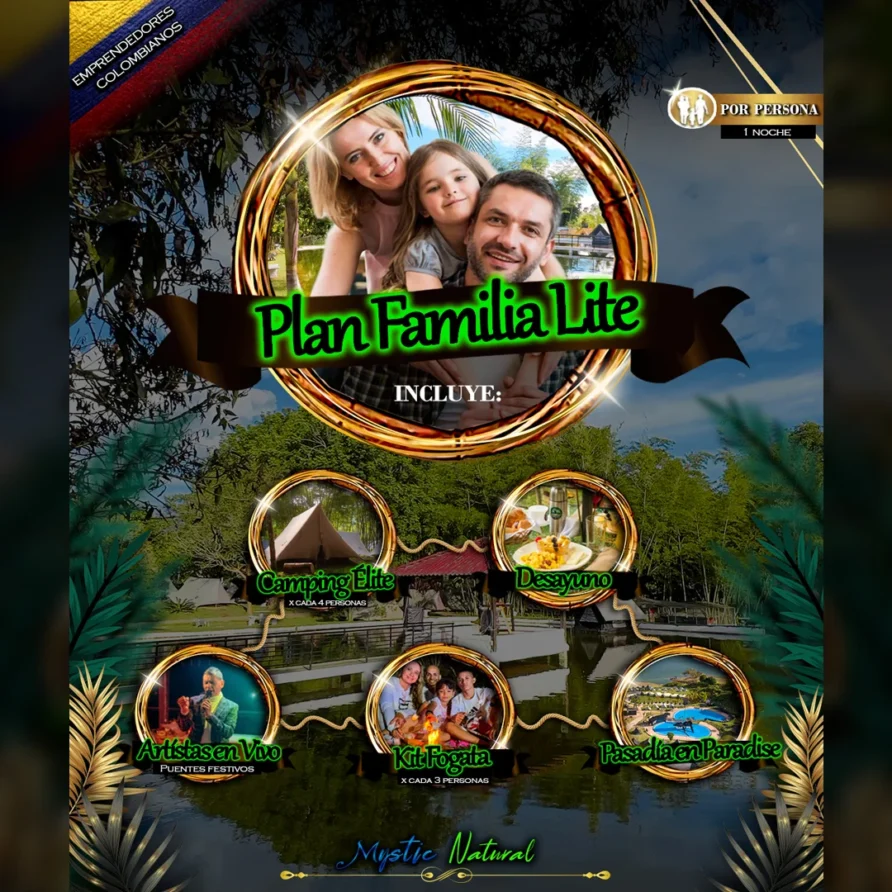 Plan Familia Lite (2 Dias – 1 Noche)