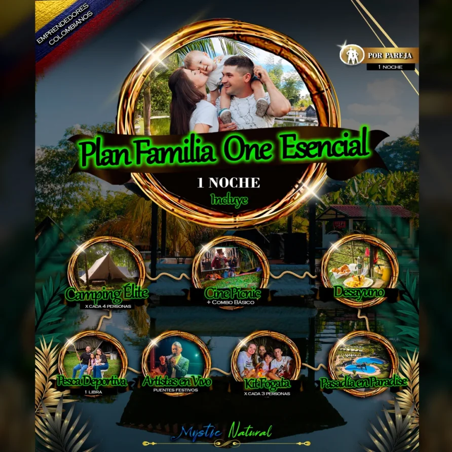 Plan Familia One Esencial (2 Dias – 1 noche)